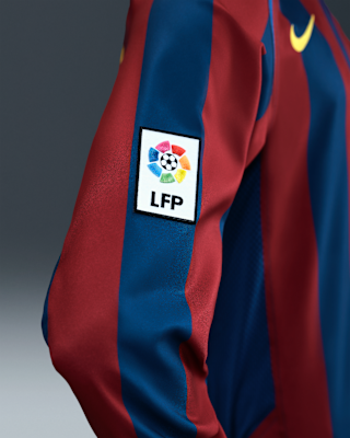 Ronaldinho FC Barcelona 2005/06 Reissue Men's Nike Soccer Replica